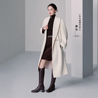 88VIP：LILY 羊毛混纺青果领双面呢大衣