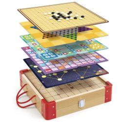 Hape 儿童桌游套装 22合1经典棋类 逻辑思维启蒙 亲子对战3-99岁 22合1经典桌游套装