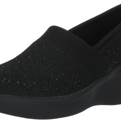 Skechers 斯凯奇 女式 martha stewart pier lite - reflection 158705-bbk 乐福鞋 bbk Martha Stewart Pier Lite - Reflection Black 6