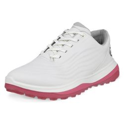 ECCO 爱步 女士 Lt1 高尔夫球鞋 White Kaugummi 41 EU