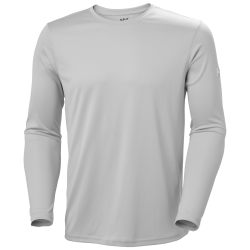 Helly-Hansen 男式 Hh Tech Crew Ls 2.0, 853 灰色雾