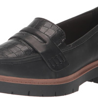 Clarks 女式 westlynn ayla 26174452 平底鞋 防滑 Westlynn Ayla Black Leather 10