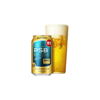 三得利（Suntory）PSB琥珀艾尔无糖限定啤酒日本原装进口畅饮无负担啤酒 PSB艾尔 350mL 24罐