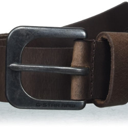 G-Star RAW 男士 Zed 腰带,棕色(Dk 棕色/黑色金属 3127-8127),90