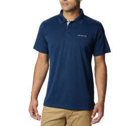 Columbia 男式 polo衫 Utilizer Polo 有领 短袖 标准 宽松 Collegiate Navy 尺码Large