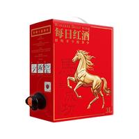 干露 马年精选红葡萄酒 3L 盒装