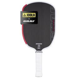 JOOLA GRAF Pro IV 16 毫米匹克球桨 带延长甜蜜点 - 碳纤维表面增加旋转和控制 - SK 薄膜用于功率和更大的甜蜜点 - UPA-A 认证 - USAP 认证 - NFC 芯片