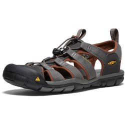 KEEN 男性 Clearwater Cnx 运动凉鞋 现代 RavenTortoise Shell 尺码9.5