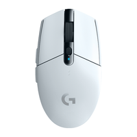 罗技 G304 LIGHTSPEED无线技术 白色 4只装 游戏鼠标