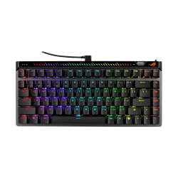 ROG 魔导士Ace 75HE HFX V2磁轴 黑色 有线游戏键盘