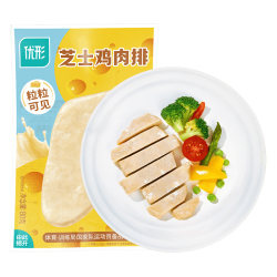 优形 常温芝士鸡肉排80g   任.选10件
