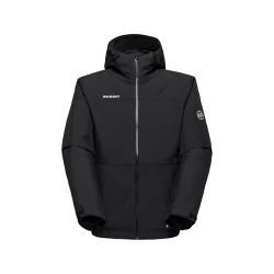 Mammut 猛犸象 Treeline 男式 3 合 1 Hs 连帽夹克, 黑色 - 黑色
