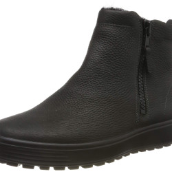 ECCO 爱步 男士柔酷7号 Soft 7 靴子 Black Black 43 EU