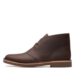 Clarks 男式 Bushacre 2 切克靴 踝部高 Bushacre 2 休闲 非防水 Dark Brown 尺码7