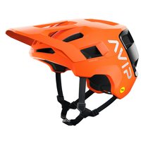 POC Kortal 竞赛 MIPS头盔,荧光橙色 AVIP/尿素黑色哑光,L (59-62cm)