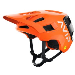 POC Kortal 竞赛 MIPS头盔,荧光橙色 AVIP/尿素黑色哑光,L (59-62cm)