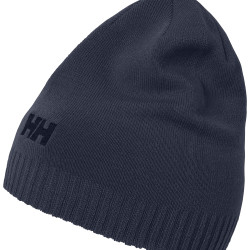 Helly Hansen Logo款针织毛线帽 弹性材质高贴合度 海军蓝色 均码