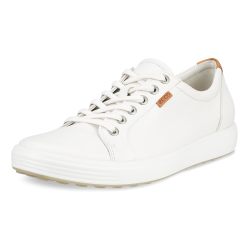 ECCO 爱步 女士柔酷7号 Soft 7 休闲鞋 白色 37 EU