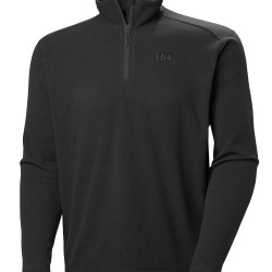 Helly Hansen Daybreaker男士保暖柔软舒适半拉链抓绒衣 992 Black Medium