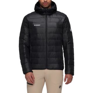Mammut 猛犸象 男式 Crag 连帽硬壳夹克, 黑色