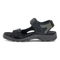ECCO 爱步 男士越野 Offroad 凉鞋 Black Mole Black 42 EU