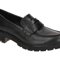 ECCO 爱步 女士 Metropole 拖鞋 黑色 37 EU