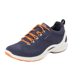 ECCO 爱步 男士健步小经典 BIOM Fjuel 休闲运动鞋 透气缓震 Marine Orange 40 EU