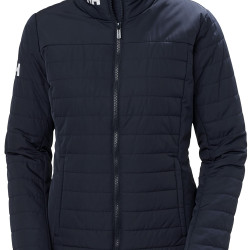Helly Hansen 女式 运动型外套 轻量 Helly Hansen Women's Crew Insulator Jacket 2.0 597 Navy Medium
