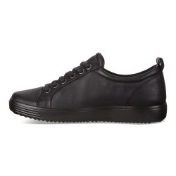 ECCO 爱步 女士柔酷7号 Soft 7 时尚运动鞋 黑色 38 EU