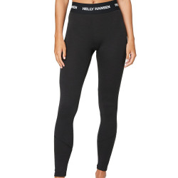 Helly Hansen LIFA 女士 美利奴羊毛 中量裤,黑色,M