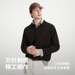 NVG·YOUNG navigare小帆船休闲套头毛衣含羊毛针织衫男打底长袖上衣