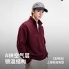 NVG·YOUNG navigare小帆船休闲红色卫衣情侣同款拉链半开领上衣