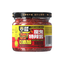 虎邦 辣酱  0添加特辣130g