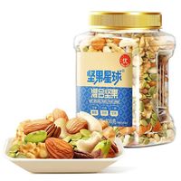 沃隆 坚果星球 6种纯坚果仁800g罐装买一赠一