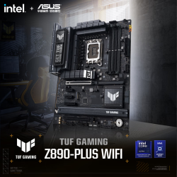 华硕 Z890-PLUS WIFI主板搭英特尔Ultra 7 270K PLUS处理器