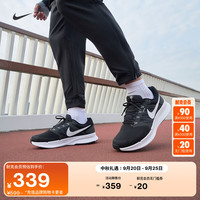 NIKE 男子公路跑步鞋透气缓震支撑耐穿NIKE RUN SWIFT 3 DR2695 002黑/白色/暗烟灰 41