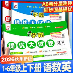 《学霸提优大试卷》