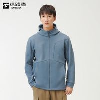 探路者 秋冬男式休闲外套户外旅行徒步防风保暖绒里TAEEAK91531