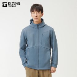 探路者 秋冬男式休闲外套户外旅行徒步防风保暖绒里TAEEAK91531