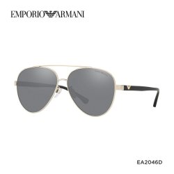 EMPORIO ARMANI 男款太阳镜飞行员形眼镜 0EA2046D