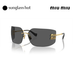 MIU MIU MIUMIU缪缪太阳镜千金风时尚墨镜无框女同款眼镜0MU 54YS