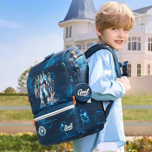 Gmt for kids 儿童书包1-4年级护脊减负超轻小学生 【九色】