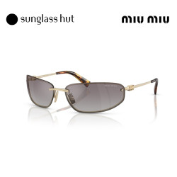 MIU MIU 太阳镜女款墨镜椭圆形眼镜0MU A50S