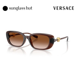 VERSACE 太阳眼镜女渐变墨镜枕形0VE4504D