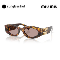 MIU MIU 太阳镜女款墨镜椭圆形眼镜0MU 11WS