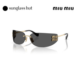 MIU MIU 太阳镜女款墨镜长方形眼镜0MU A51S