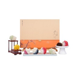 南宋胡记 中秋月饼礼盒装桃山皮糕点送长辈伴手礼心食品千山共明