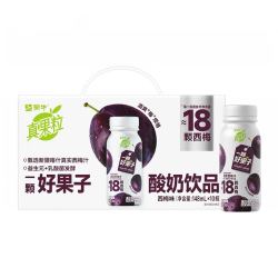 真果粒 一颗好果子系列西梅味杀菌型酸奶PET148ml×10瓶