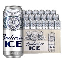淘金币40.06元、中秋送好礼、88VIP：百威 冰啤酒 8.0°P经典拉格 500ml*18听