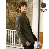 navigare [灯芯绒]Navigare意大利小帆船休闲西装男西服外套